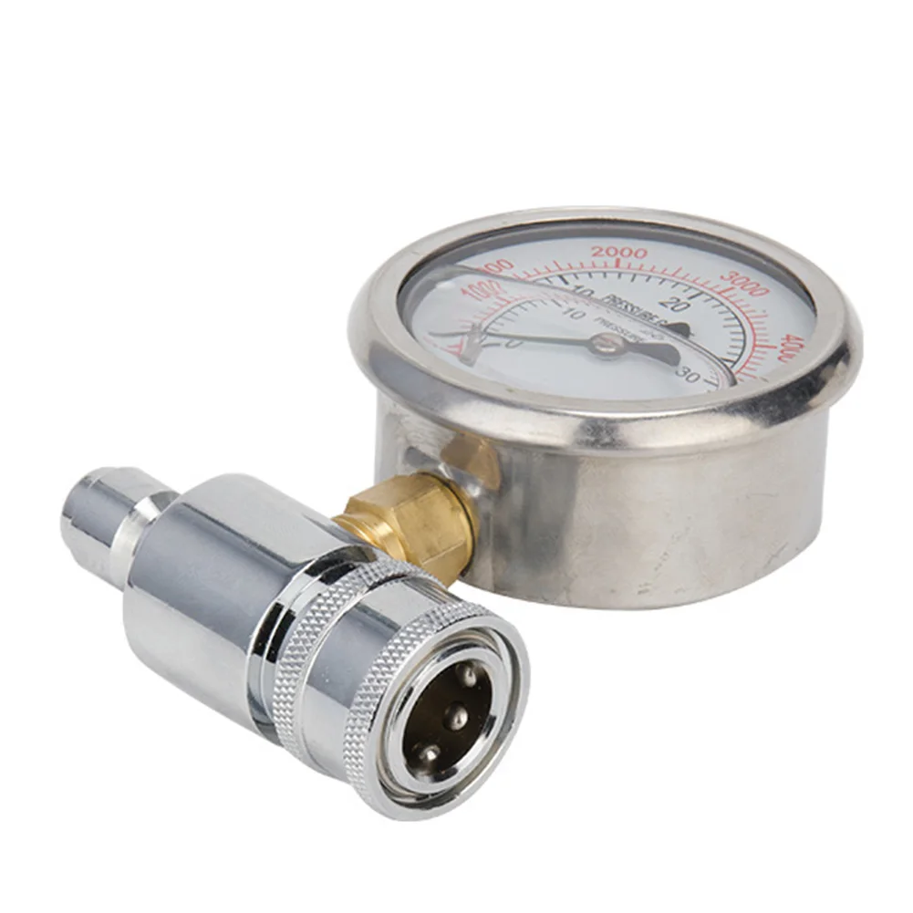 Pressure Washers Washer Gauge Sturdy 0-400 Kg Pressure Resistance 6000Psi Easier To Read Excellent Service Life
Pressure Washers Washer Gauge Sturdy 0-400 Kg Pressure Resistance 6000Psi Easier To Read Excellent Service Life