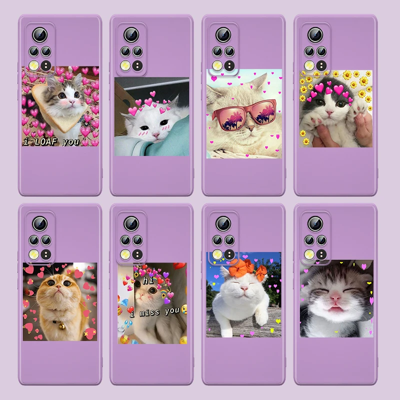 Cute Love Cat Liquid Silicone Soft Cover For Honor 50 SE 30 30S 20 20i 10i 10X 9S 9C Play 4 4T Pro Lite Phone Case
Cute Love Cat Liquid Silicone Soft Cover For Honor 50 SE 30 30S 20 20i 10i 10X 9S 9C Play 4 4T Pro Lite Phone Case