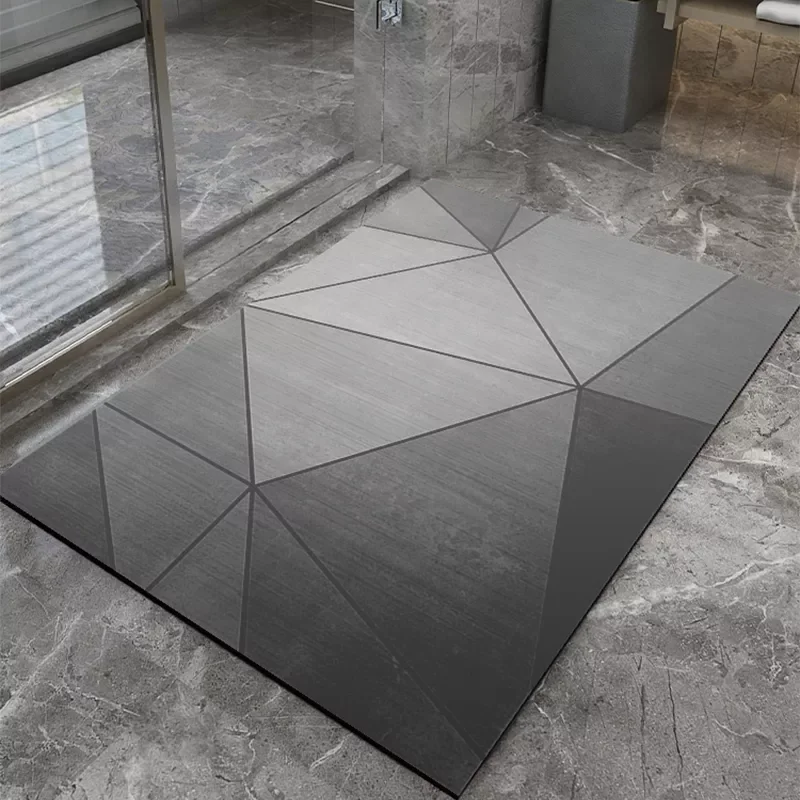 Mud Mat Non-slip Bathroom Rug Absorbent Bath Mats Geometic Bathtube Doormat Side Foot Pad Alfombra Tapis Salle De Bain
Mud Mat Non-slip Bathroom Rug Absorbent Bath Mats Geometic Bathtube Doormat Side Foot Pad Alfombra Tapis Salle De Bain