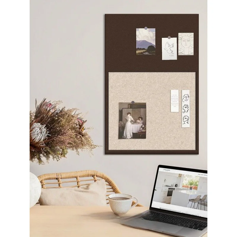 Cork Board Photo Wall Display Board Felt No Perforation Message Board Hanging Wall Board Wall Panel Wall Decoration Self-Adhesiv
Cork Board Photo Wall Display Board Felt No Perforation Message Board Hanging Wall Board Wall Panel Wall Decoration Self-Adhesiv