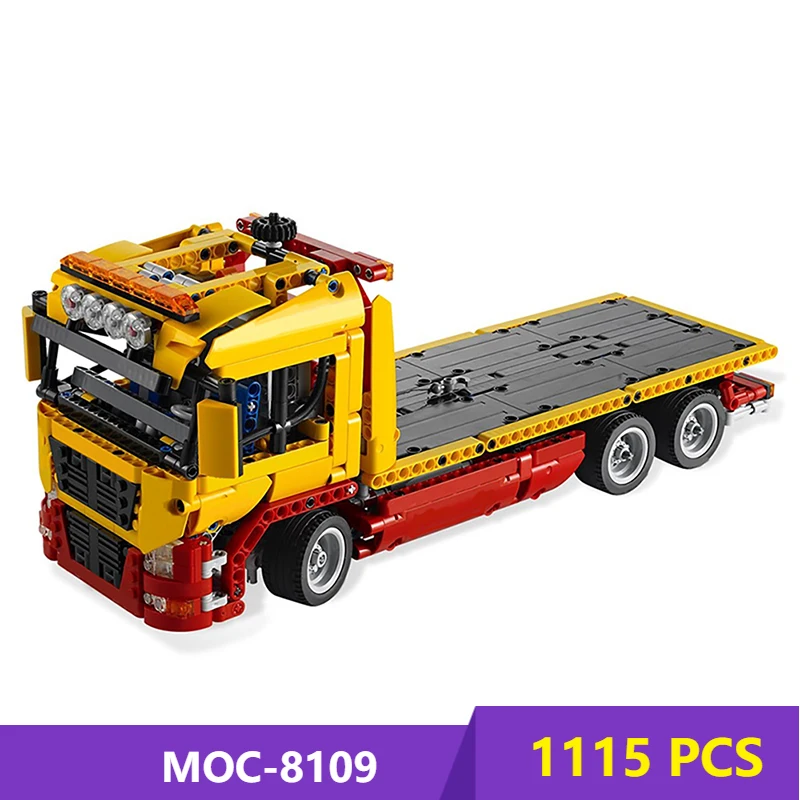 High-Tech Building Blocks 8109-1 Flatbed Truck Blocks 1115PCS Bricks Kids Creativity Toy For Children Gift
High-Tech Building Blocks 8109-1 Flatbed Truck Blocks 1115PCS Bricks Kids Creativity Toy For Children Gift