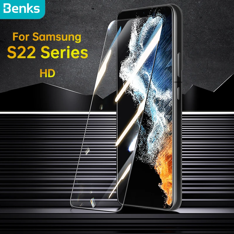 

Benks HD Arc Edge Full Coverage Screen Protective Film for Samsung Galaxy S22 S22+ Explosion-proof Anti-scratch Anti-Fingerprint