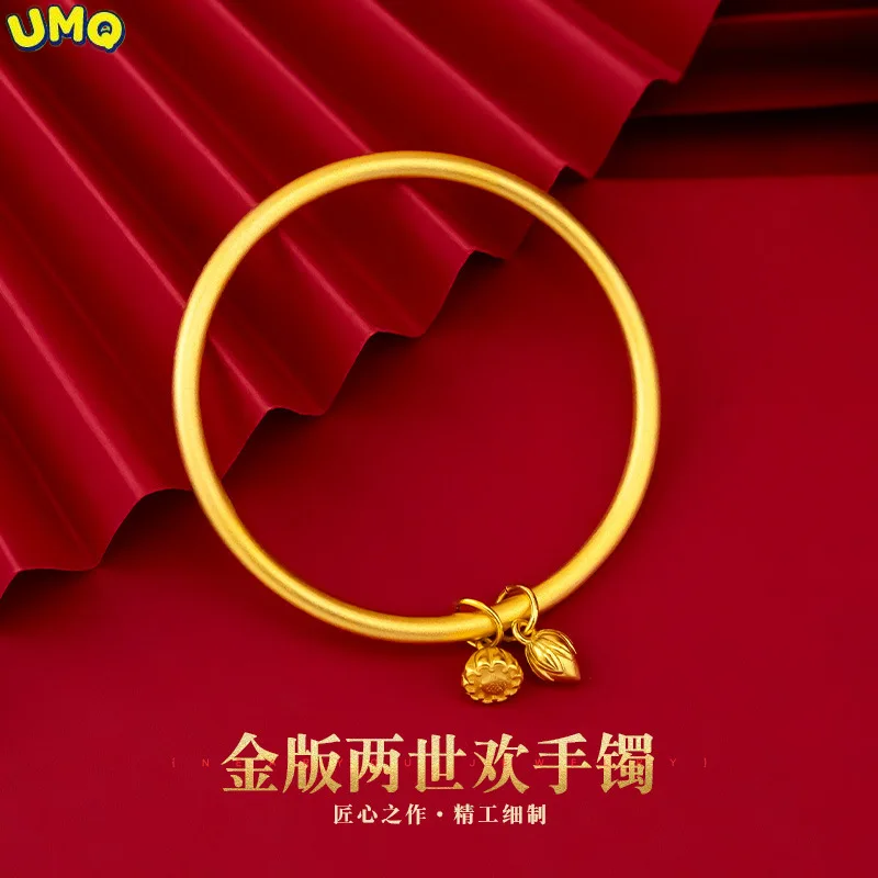 Женский стиль метод награждения два поколения Huan имитация чистого 24-каратного браслета Золотой заклинание Duoduo Лотос навес 
Женский стиль метод награждения два поколения Huan имитация чистого 24-каратного браслета Золотой заклинание Duoduo Лотос навес