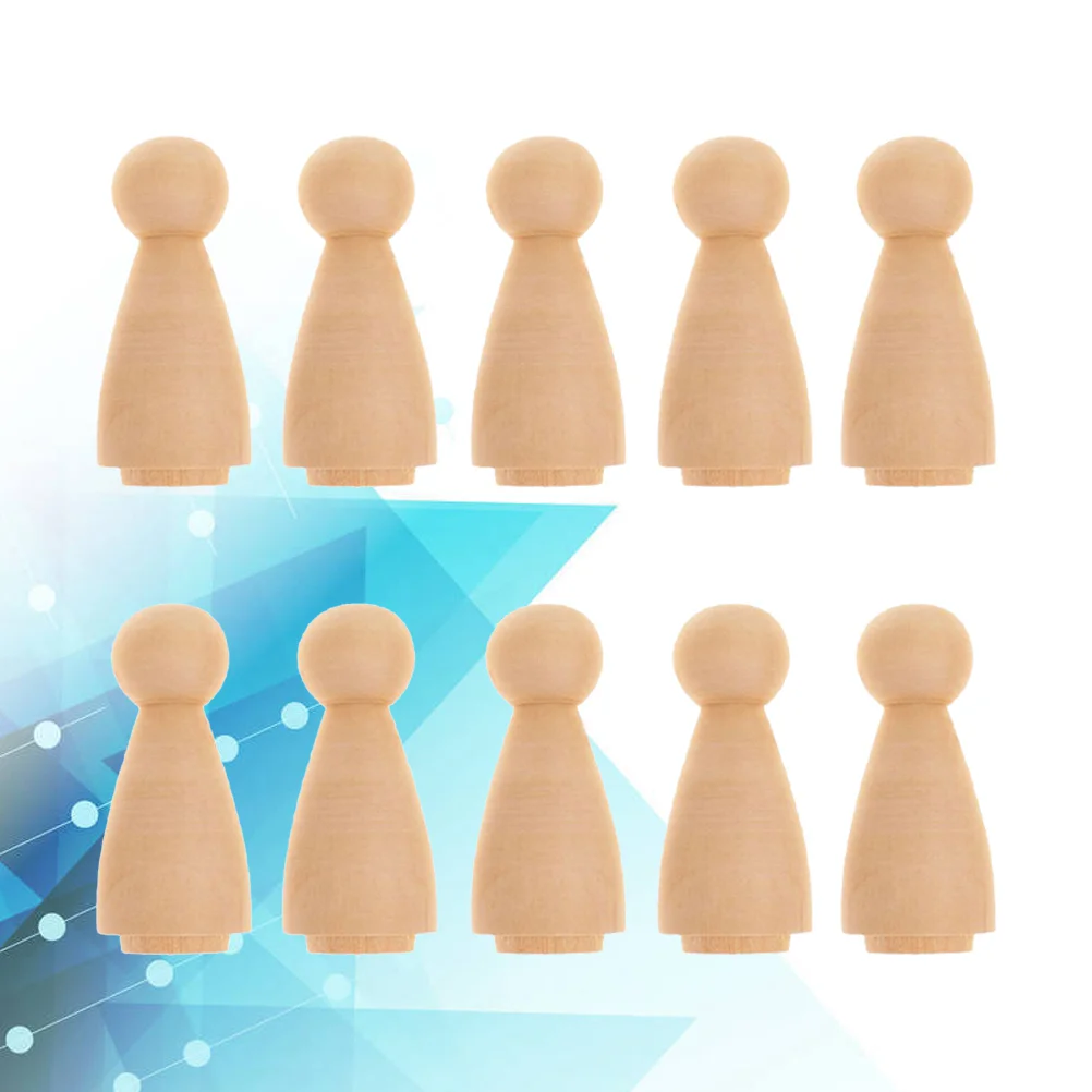 10pcs Wooden People Peg Unfinished DIY Crafts Wooden Peg Home Decoration Ornament (134521)
10pcs Wooden People Peg Unfinished DIY Crafts Wooden Peg Home Decoration Ornament (134521)