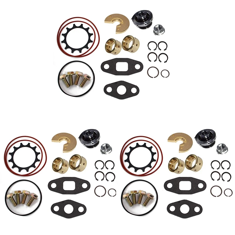 3X Turbo Charger Repair Rebuild Kit 468139-0000 For Garrett T3 T4 TB03 TA31 T04B T04E TBP4
3X Turbo Charger Repair Rebuild Kit 468139-0000 For Garrett T3 T4 TB03 TA31 T04B T04E TBP4