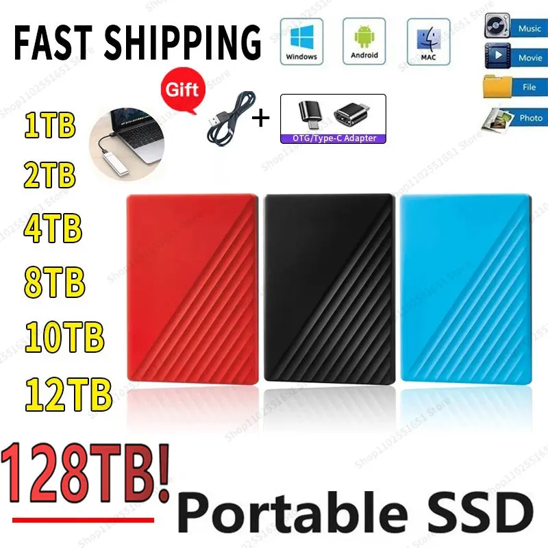 Mass Storage M.2 SSD 128TB 2TB 4TB Solid State Drive Disk High Speed 32TB 16TB M.2 3.0 Internal Hard Disk For Laptop Desktop MAC
Mass Storage M.2 SSD 128TB 2TB 4TB Solid State Drive Disk High Speed 32TB 16TB M.2 3.0 Internal Hard Disk For Laptop Desktop MAC