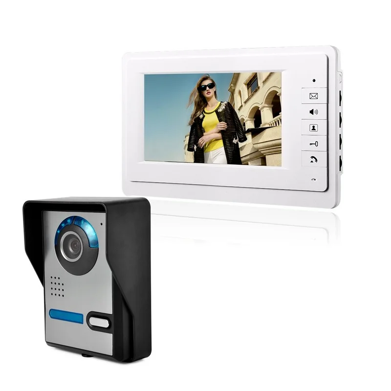 

Видеодомофон 7 дюймов, внутренний монитор для виллы, Домашняя безопасность, домашний видеодомофон, дверной звонок