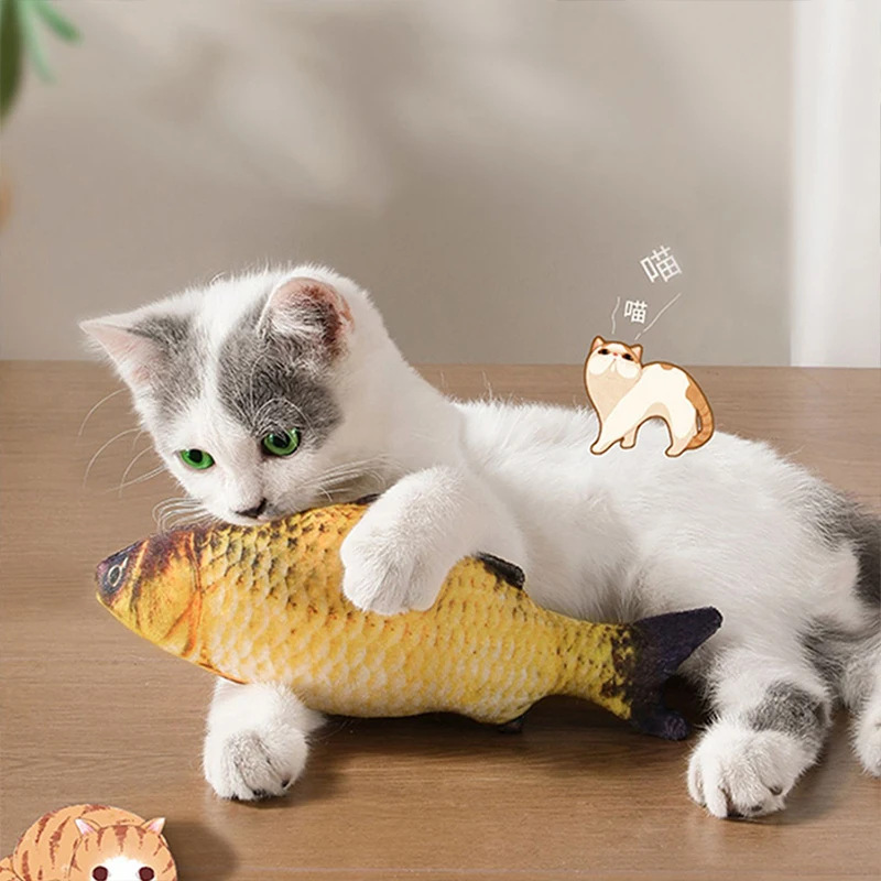 Cat Toy Fish Simulation Fish Catnip Cat Pet Chew Bite Interactive Cat Toys Pet Products Supplies
Cat Toy Fish Simulation Fish Catnip Cat Pet Chew Bite Interactive Cat Toys Pet Products Supplies