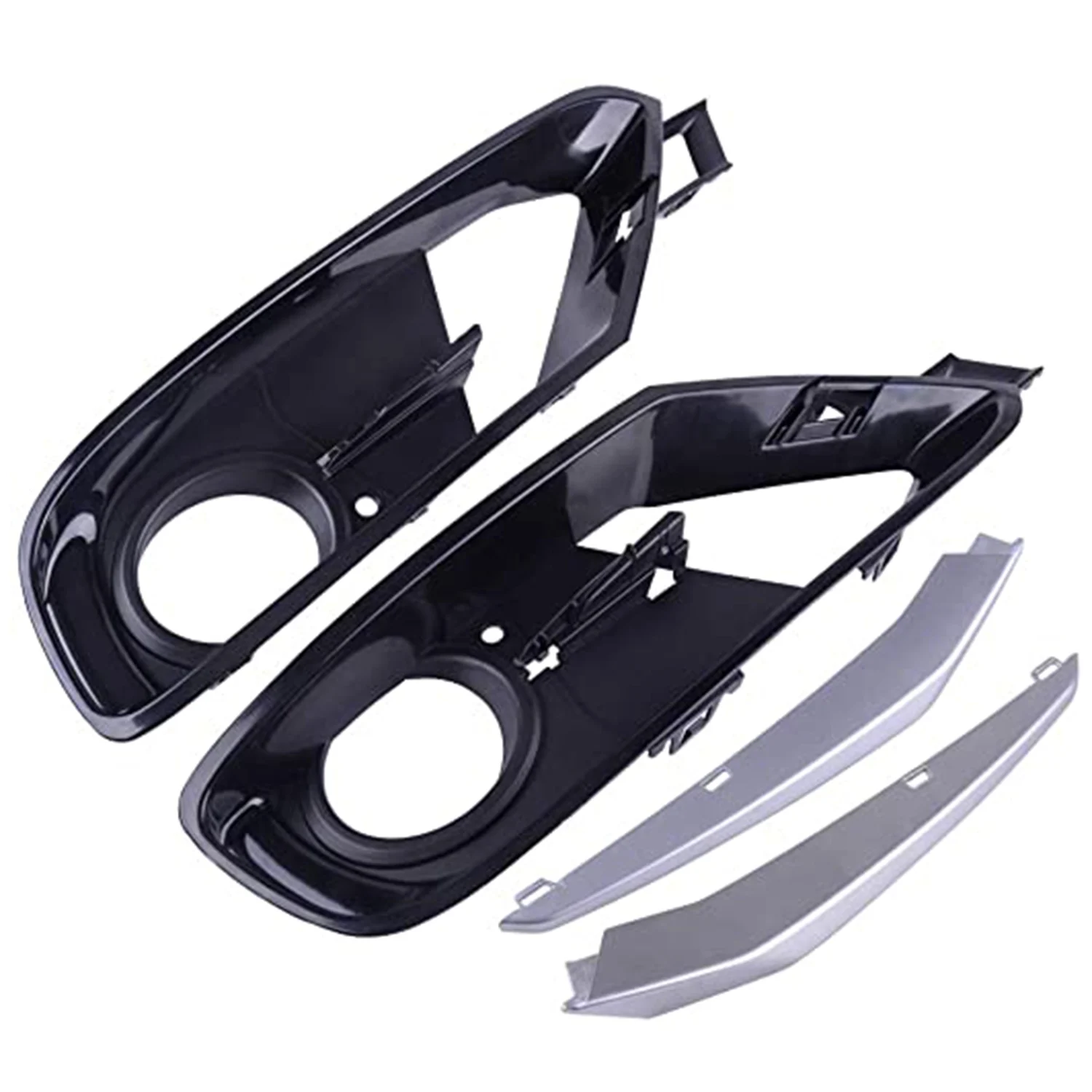 Front Bumper Fog Light Grille Cover Trim Fit For-BMW 3 Series F30/F31 2012-2015 51117300739 51117300740
Front Bumper Fog Light Grille Cover Trim Fit For-BMW 3 Series F30/F31 2012-2015 51117300739 51117300740