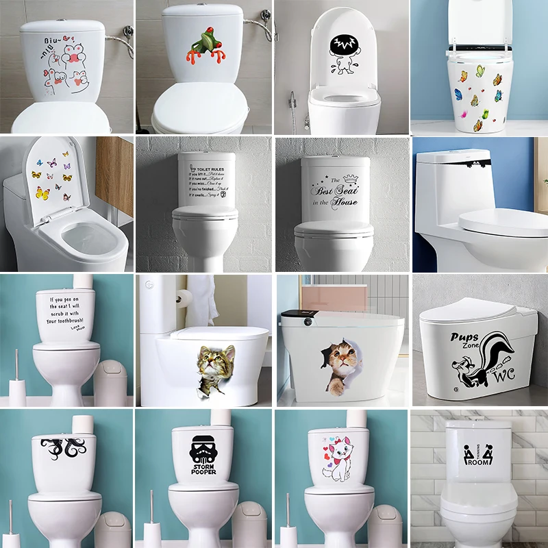 3DPVC Waterproof Toilet Sticker Wall Sticker Art Bathroom Decoration Home Accessories 16 Styles Waterproof Sticker
3DPVC Waterproof Toilet Sticker Wall Sticker Art Bathroom Decoration Home Accessories 16 Styles Waterproof Sticker