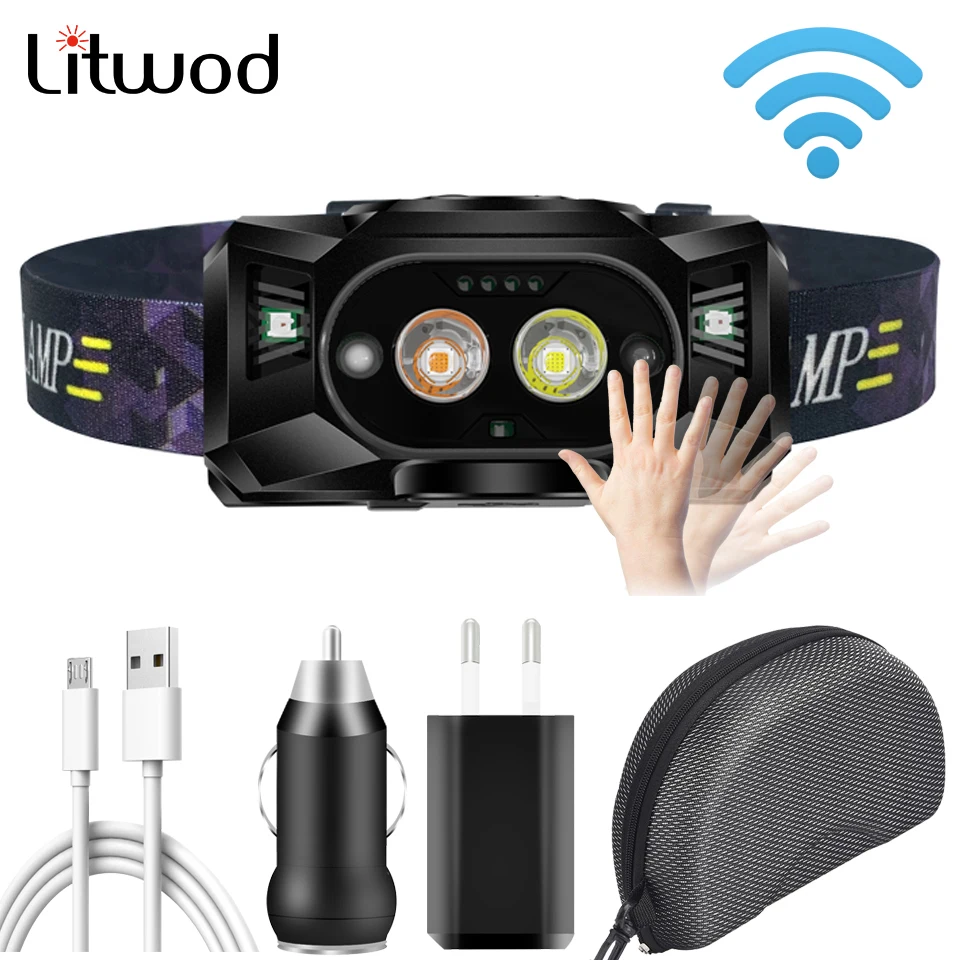 Sensor Led Headlamp Built in Battery 2- Core Warm & White Colors Bulbs Light High Quality Head Lamp Headlight Fishing Lantern
Sensor Led Headlamp Built in Battery 2- Core Warm & White Colors Bulbs Light High Quality Head Lamp Headlight Fishing Lantern