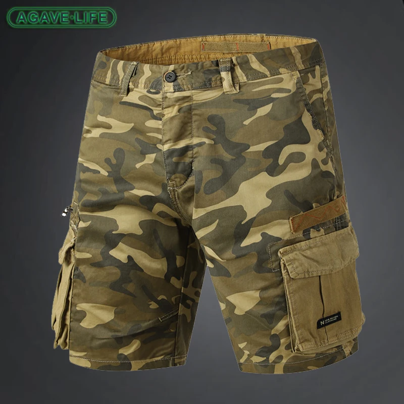 Summer New Men's Cargo Shorts Camouflage Loose Casual Men Multi-pocket Short Pant Men Outdoor Tactical Army Knee-length Trousers
Summer New Men's Cargo Shorts Camouflage Loose Casual Men Multi-pocket Short Pant Men Outdoor Tactical Army Knee-length Trousers