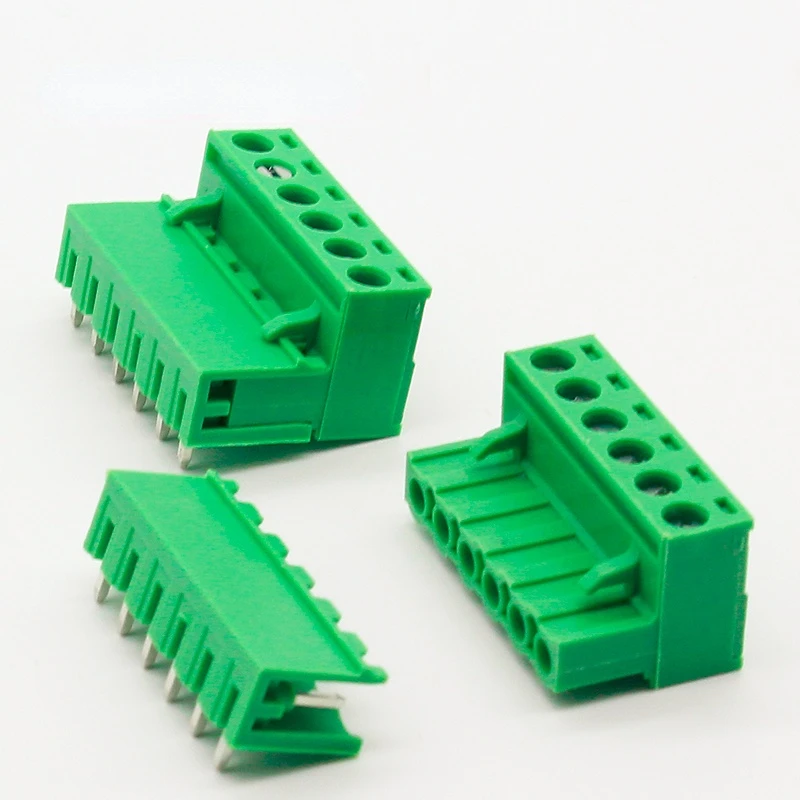 5 sets ht5.08 6pin Right angle Terminal plug type 300V 10A 5.08mm pitch connector pcb screw terminal block
5 sets ht5.08 6pin Right angle Terminal plug type 300V 10A 5.08mm pitch connector pcb screw terminal block