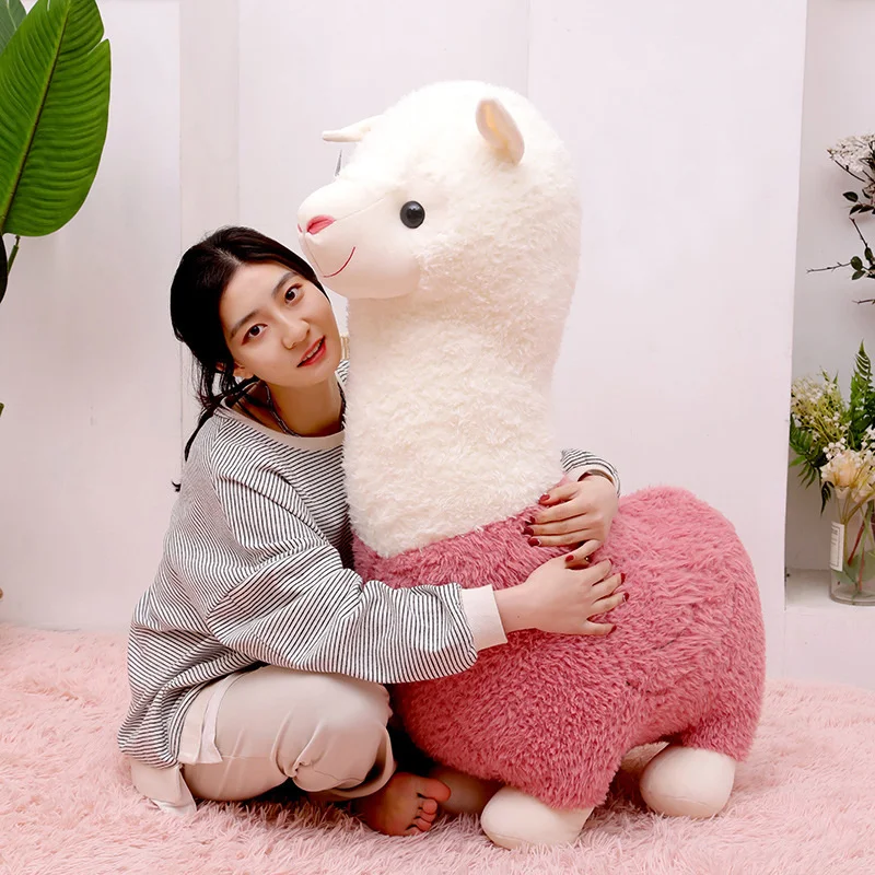 Alpaca Doll Grass Mud Horse Stuffed Plush Toy Soft Home Decoration Sleeping Pillow Cartoon Doll animal Toys Gift For Children
Alpaca Doll Grass Mud Horse Stuffed Plush Toy Soft Home Decoration Sleeping Pillow Cartoon Doll animal Toys Gift For Children