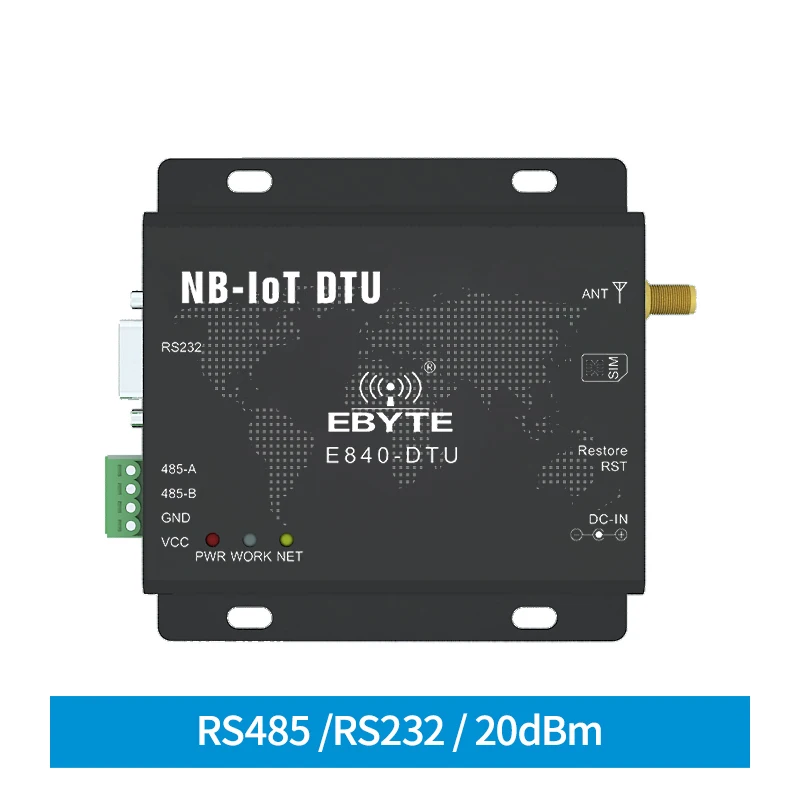 E840-DTU(EA01) NB-IoT модуль передачи данных AT команд ModBus MQTT беспроводной приемопередатчик приемник широкий охват
E840-DTU(EA01) NB-IoT модуль передачи данных AT команд ModBus MQTT беспроводной приемопередатчик приемник широкий охват