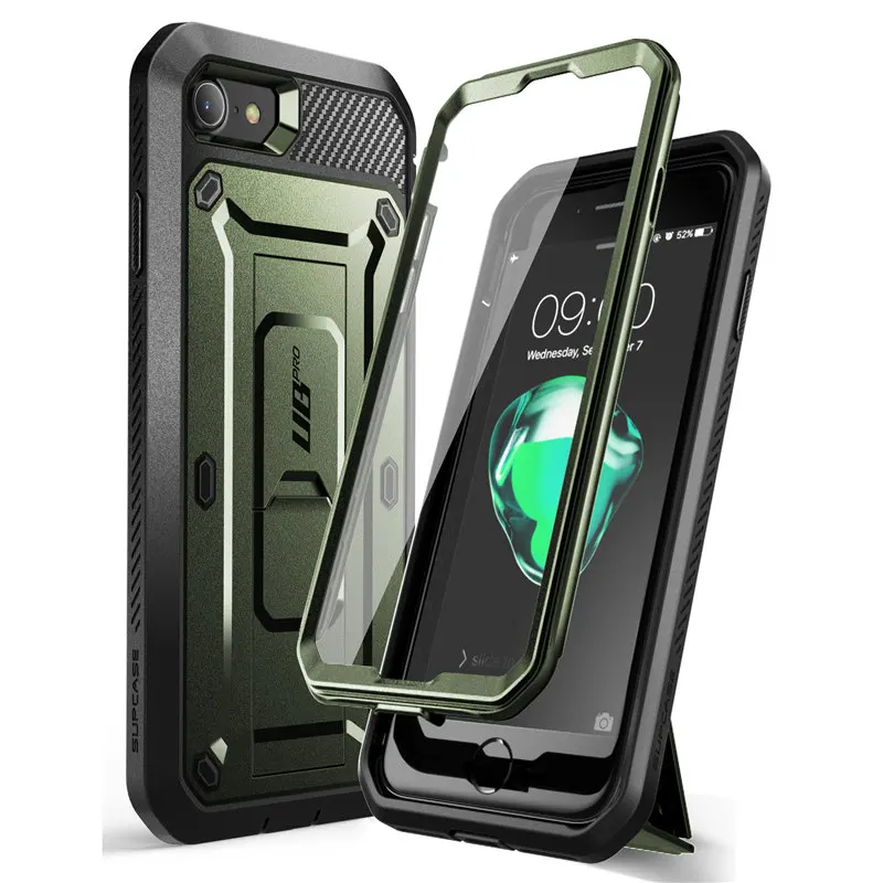 SUPCASE для iPhone SE 2020, чехол для iPhone 7/8, чехол UB Pro, прочный Чехол-кобура со встроенной защитой экрана и подставкой
SUPCASE для iPhone SE 2020, чехол для iPhone 7/8, чехол UB Pro, прочный Чехол-кобура со встроенной защитой экрана и подставкой
