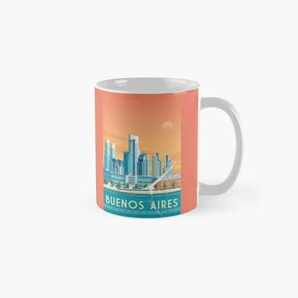 Buenos Aires Argentina Classic Mug Gifts Picture Simple Cup Tea Handle Round Drinkware Design Image Printed Photo Coffee
Buenos Aires Argentina Classic Mug Gifts Picture Simple Cup Tea Handle Round Drinkware Design Image Printed Photo Coffee