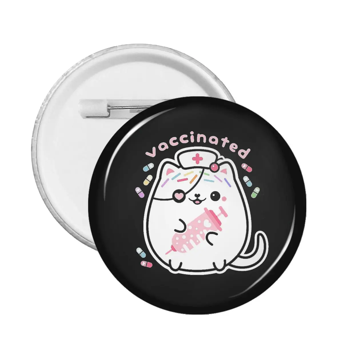 Kitipai Kitty Cat Nurse Vaccinated Pin Badge For Backpack Badges Brooches Metal Pins For Lovers
Kitipai Kitty Cat Nurse Vaccinated Pin Badge For Backpack Badges Brooches Metal Pins For Lovers