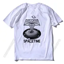 100% Cotton Theory Of Relativity Men Tshirt Casual Space Summer Men T Shirt Male Cool Men T-Shirt Male Tee Shirts Mens