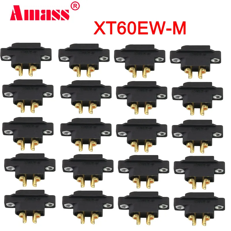 Amass 5/10/20 PCS XT60EW-M Mountable XT60E Male Plug Connector for RC Drone Aircraft FPV Racing Drone
Amass 5/10/20 PCS XT60EW-M Mountable XT60E Male Plug Connector for RC Drone Aircraft FPV Racing Drone