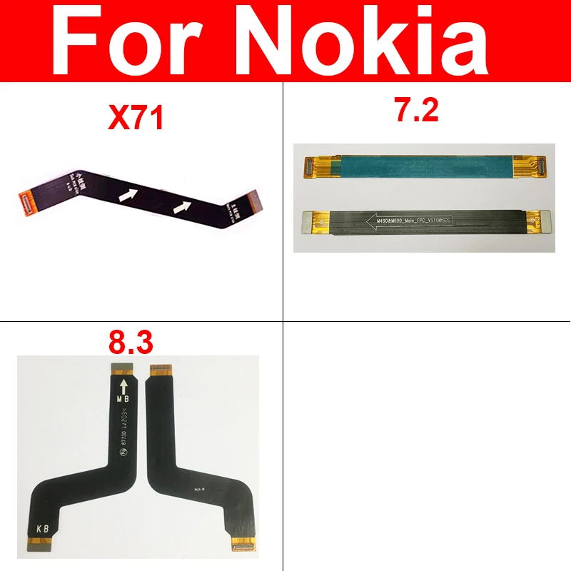Mainboard Flex Cable For Nokia X71 7.2 8.3 Mainboard Connector Main Board Mother Board Flex Ribbon Repacement Parts
Mainboard Flex Cable For Nokia X71 7.2 8.3 Mainboard Connector Main Board Mother Board Flex Ribbon Repacement Parts