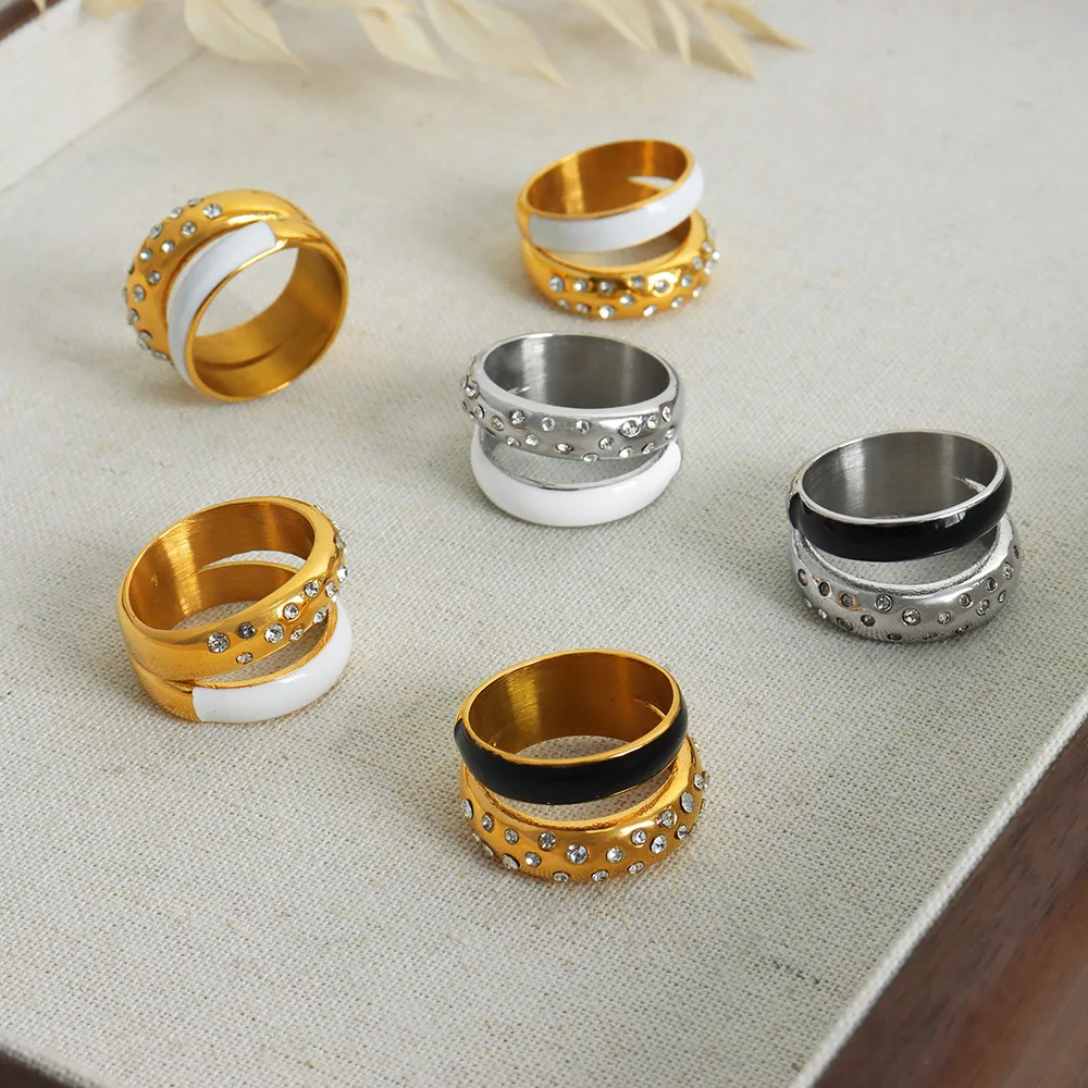 New Fashion Trend Unique Design Elegant and Exquisite Light Luxury Set Zircon Ring Women Jewelry Wedding Party High Gift
New Fashion Trend Unique Design Elegant and Exquisite Light Luxury Set Zircon Ring Women Jewelry Wedding Party High Gift