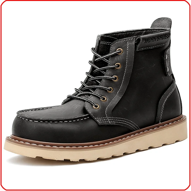 MAN Motorcycle Cow Leather Shoes Boots Motorbike Racing Off Road Moto Racing boot Retro Martins Ankle Boot
MAN Motorcycle Cow Leather Shoes Boots Motorbike Racing Off Road Moto Racing boot Retro Martins Ankle Boot