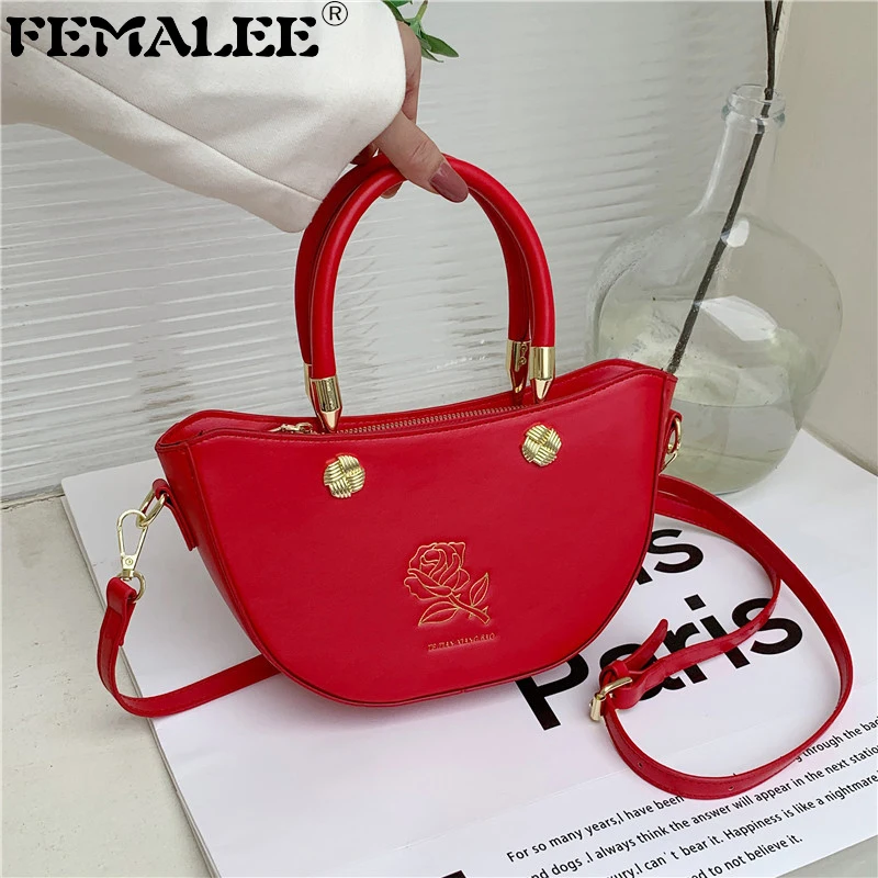 Women Hand Bag New Korean Niche Brand Bag Rose Flower Printed One-shoulder Messenger Bag Small Saddle Bag Mobile Phone Purse
Women Hand Bag New Korean Niche Brand Bag Rose Flower Printed One-shoulder Messenger Bag Small Saddle Bag Mobile Phone Purse