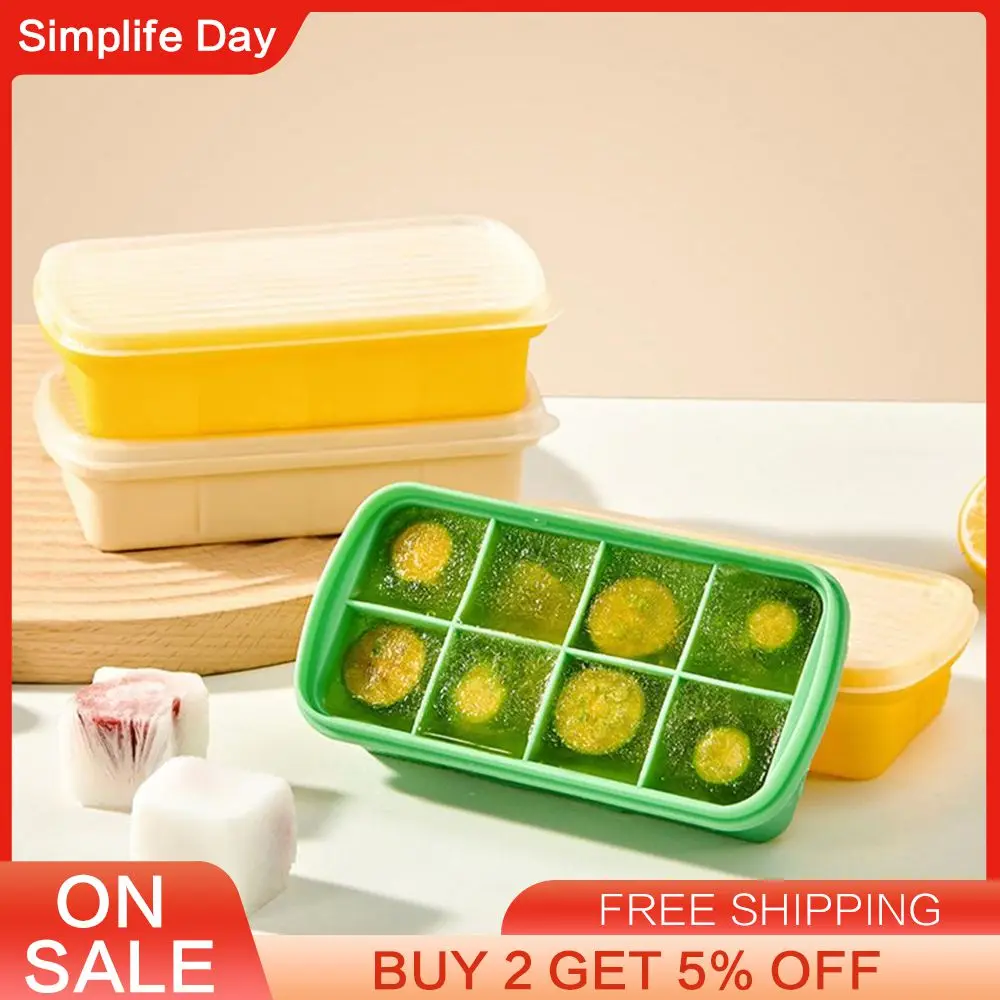 Мини-форма для льда, лета, легкое прессование, снятие формы, силиконовый Бытовой Холодильник, коробка для льда, коробка для хранения замороженных продуктов
Мини-форма для льда, лета, легкое прессование, снятие формы, силиконовый Бытовой Холодильник, коробка для льда, коробка для хранения замороженных продуктов