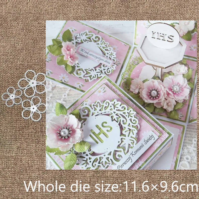 XLDesign Craft Metal stencil mold Cutting Dies 3pcs flowers decoration scrapbook die cuts Album Paper Card Craft Embossing
XLDesign Craft Metal stencil mold Cutting Dies 3pcs flowers decoration scrapbook die cuts Album Paper Card Craft Embossing