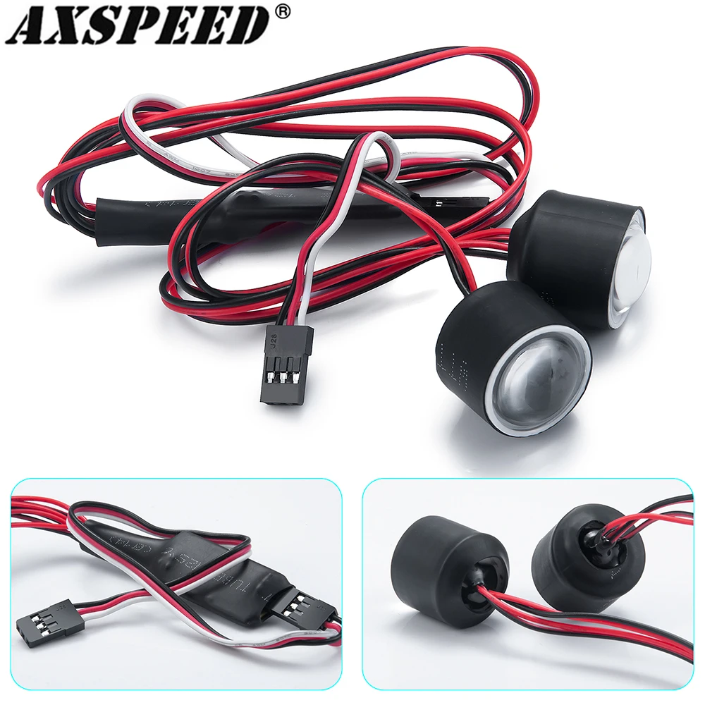 Автомобильные фары AXSPEED на радиоуправлении, передсветодиодный фары, 22 мм, 2 светодиода, s DC 3,7-5 в 1/10 А, для радиоуправляемых гусеничных автомоб...
Автомобильные фары AXSPEED на радиоуправлении, передсветодиодный фары, 22 мм, 2 светодиода, s DC 3,7-5 в 1/10 А, для радиоуправляемых гусеничных автомоб...