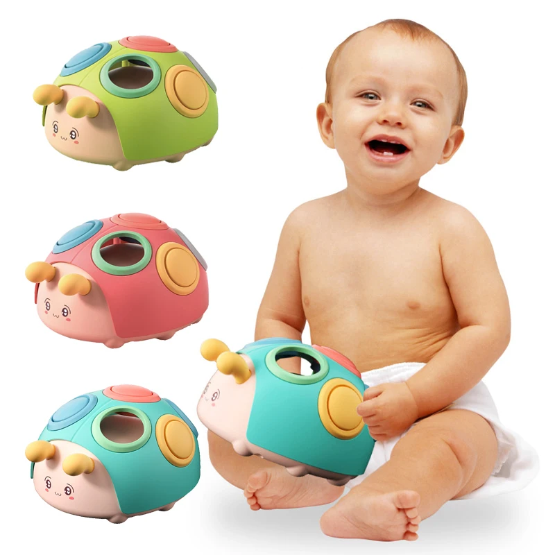 Baby Montessori Soft Fidget Sensory Toy Cute Beetle Simple Dimple Tactile Developing Finger Exercise Toy For Baby 0 12 24 Months
Baby Montessori Soft Fidget Sensory Toy Cute Beetle Simple Dimple Tactile Developing Finger Exercise Toy For Baby 0 12 24 Months