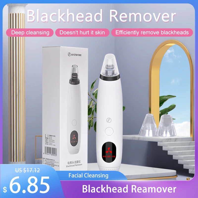 ENCHEN Blackhead Remover Skin Care Plasma Pen Acne Black Dot Facial Cleansing Vacuum Pore Clean Face Care Tool Skin Tag Remover
ENCHEN Blackhead Remover Skin Care Plasma Pen Acne Black Dot Facial Cleansing Vacuum Pore Clean Face Care Tool Skin Tag Remover