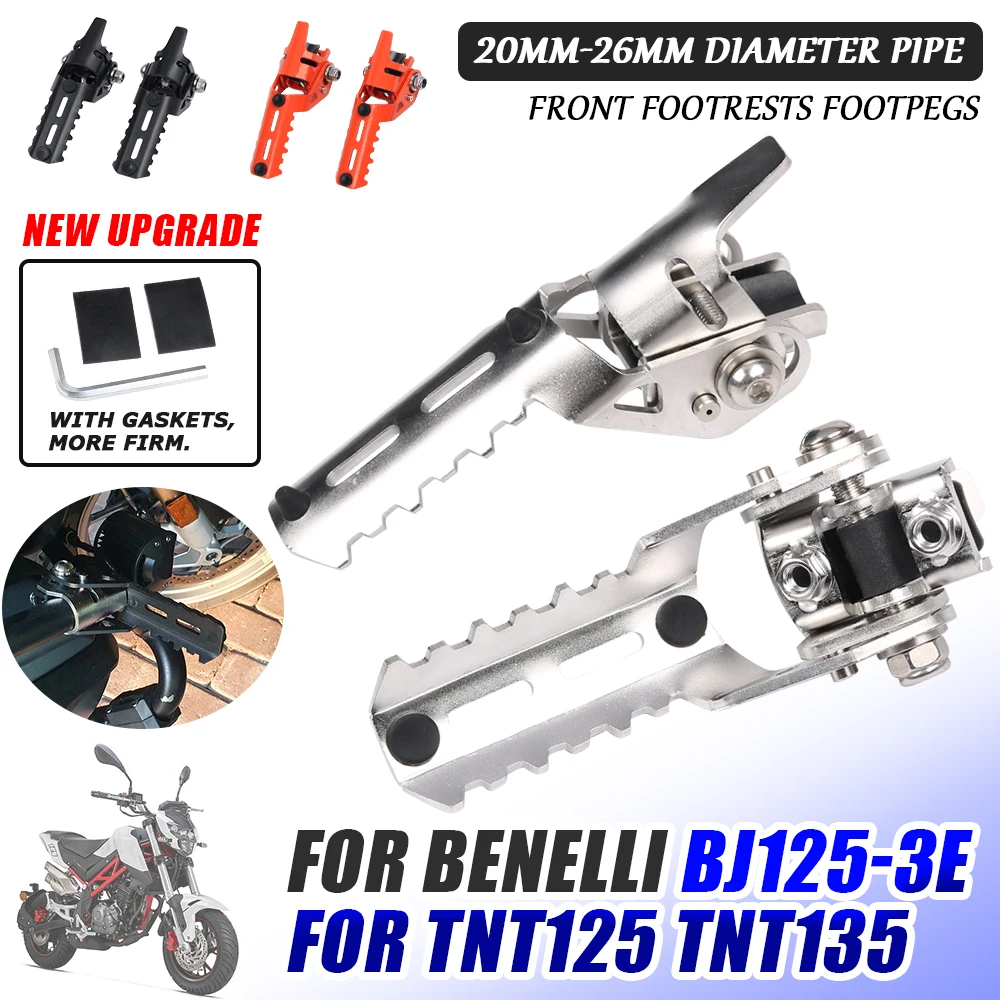 Мотоциклетные аксессуары для Benelli BJ125-3E TNT125 TNT135 TNT 125 TNT 135, Передние Подножки, подножки, зажимы, подножки, педали
Мотоциклетные аксессуары для Benelli BJ125-3E TNT125 TNT135 TNT 125 TNT 135, Передние Подножки, подножки, зажимы, подножки, педали