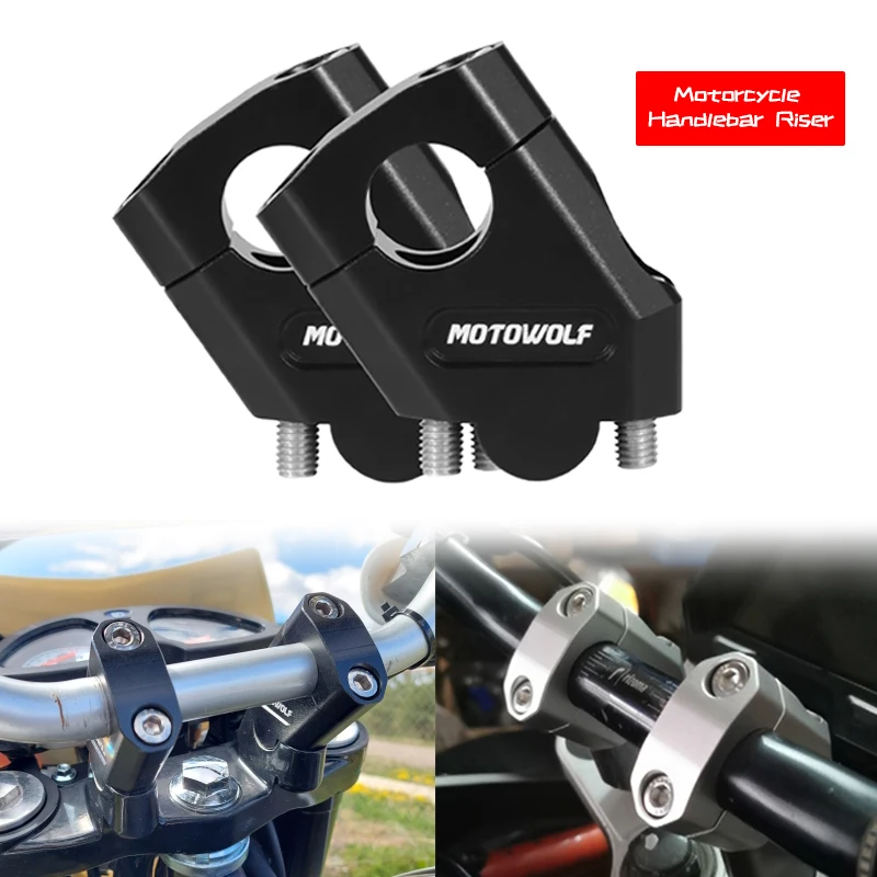 For Honda NTV650 NTV 650 Deauville 700 Varadero 125 Motorcycle Handlebar Riser Bar Mount Handle Clamp Black Silver Red
For Honda NTV650 NTV 650 Deauville 700 Varadero 125 Motorcycle Handlebar Riser Bar Mount Handle Clamp Black Silver Red