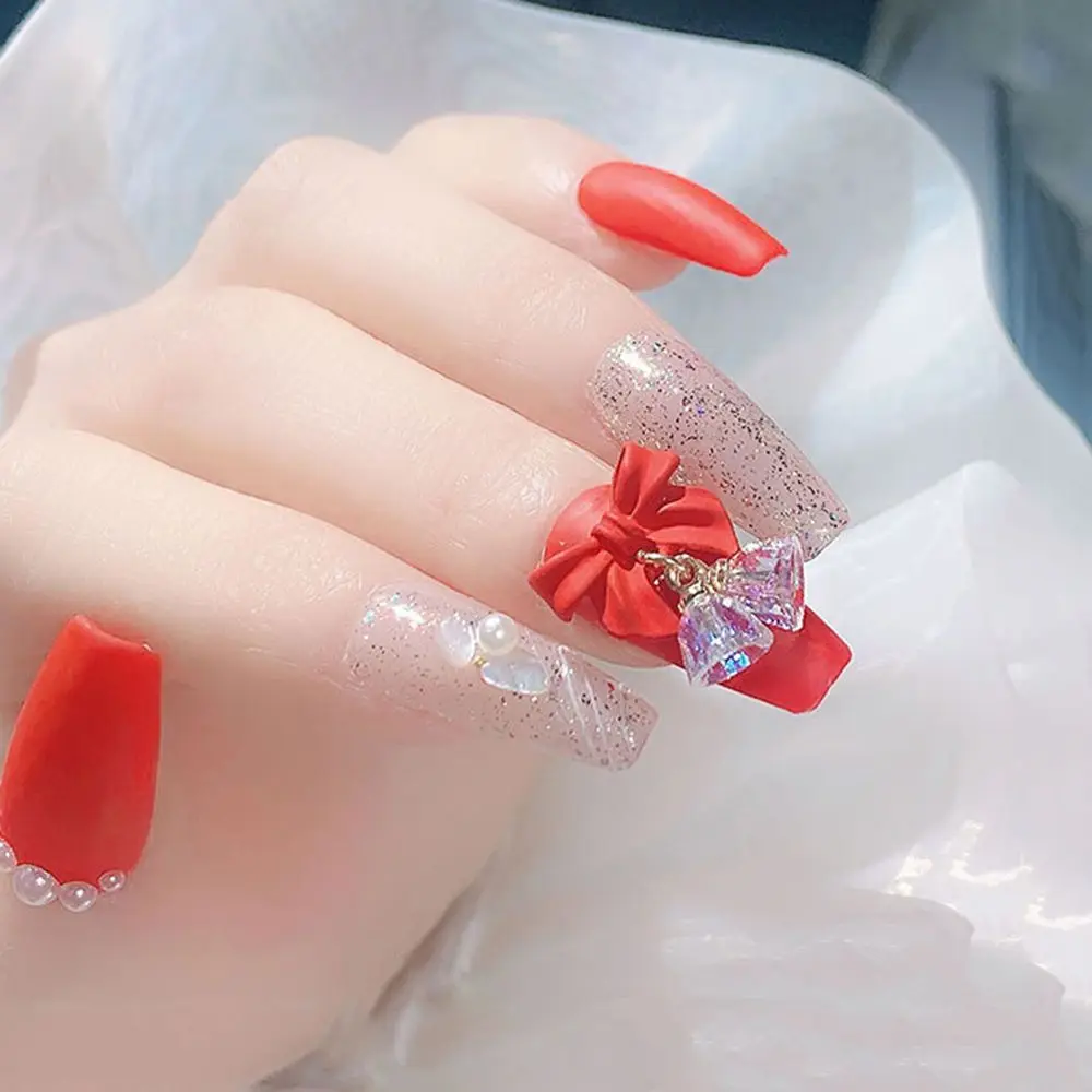 Manicure Tool Aurora Bowknot Super Flash New Year Nail Art DIY Nail Jewelry Nail Art Decoration Bow Crystal Pendant
Manicure Tool Aurora Bowknot Super Flash New Year Nail Art DIY Nail Jewelry Nail Art Decoration Bow Crystal Pendant