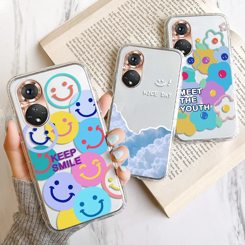 50 чехол для Honor 10 Lite Funda силиконовый 8A 8X 9X 9A 9C 10i 60 20 Capa Huawei P30 Pro P40 P20 P Smart 2021 Shell |