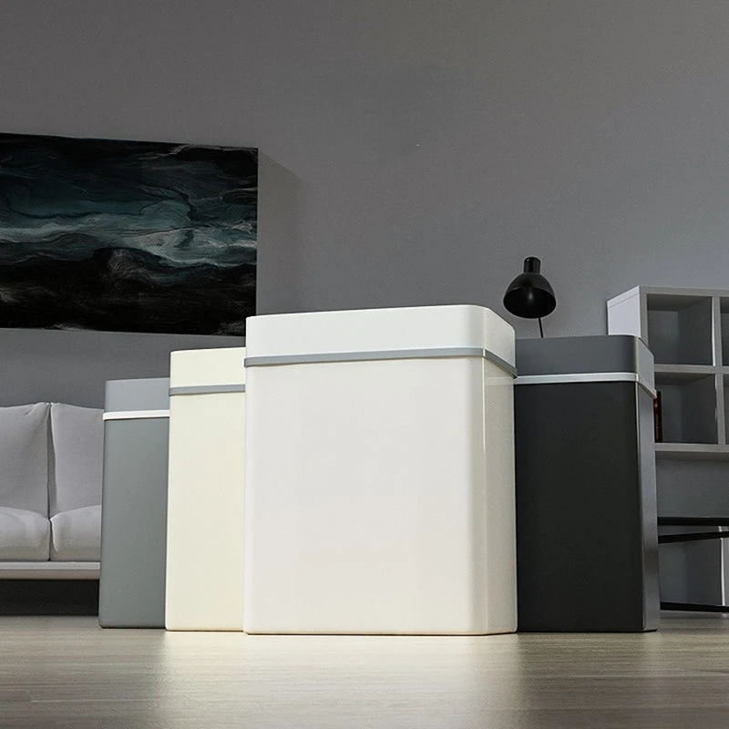 Automatic Induction Long Cylindrical Intelligent Storage Bucket Home Living Room Kitchen Touch Kick Plastic Waterproof Trash Can
Automatic Induction Long Cylindrical Intelligent Storage Bucket Home Living Room Kitchen Touch Kick Plastic Waterproof Trash Can