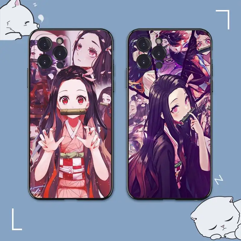Demon Slayer Kamado Nezuko Phone Case For iPhone 8 7 6 6S Plus X SE 2020 XR XS 14 11 12 13 Mini Pro Max Mobile Case
Demon Slayer Kamado Nezuko Phone Case For iPhone 8 7 6 6S Plus X SE 2020 XR XS 14 11 12 13 Mini Pro Max Mobile Case