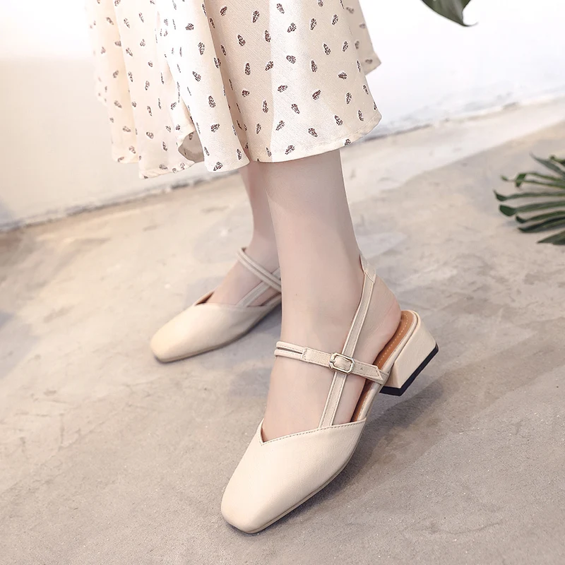 Med Clear Heels Fashion Womens Shoes 2022 Beige Heeled Sandals Buckle Strap All-Match Medium Luxury Comfort Black Closed Summer
Med Clear Heels Fashion Womens Shoes 2022 Beige Heeled Sandals Buckle Strap All-Match Medium Luxury Comfort Black Closed Summer