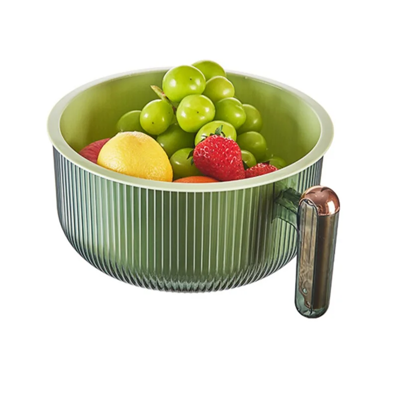 2 Pack Kitchen Strainer Colander Bowl Set Dual-Layer Drain Basket Fruit And Vegetable Cleaning Basin With Foldable Peeling Knife
2 Pack Kitchen Strainer Colander Bowl Set Dual-Layer Drain Basket Fruit And Vegetable Cleaning Basin With Foldable Peeling Knife