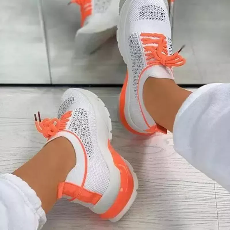 Women Breathable Mesh Sneaker 2021 Woman Lace Up Vulcanized Ladies Comfortable Women's Casual Flat Female Sports Shoes Plus
Women Breathable Mesh Sneaker 2021 Woman Lace Up Vulcanized Ladies Comfortable Women's Casual Flat Female Sports Shoes Plus