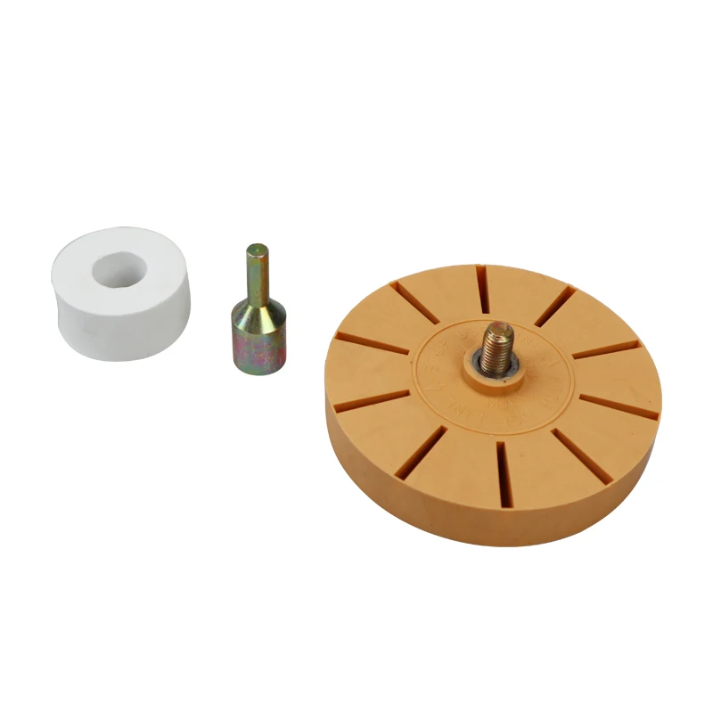 3.5 inch 90mm Universal Rubber Eraser Wheel For Remove Car Glue Adhesive Sticker Pinstripe Decal Graphic Auto Repair Paint Tool
3.5 inch 90mm Universal Rubber Eraser Wheel For Remove Car Glue Adhesive Sticker Pinstripe Decal Graphic Auto Repair Paint Tool