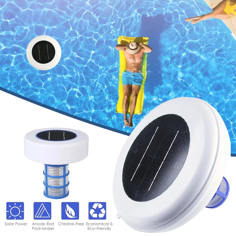 Solar Pool Ionizer Copper Silver Ion Swimming Pool Purifier Reduce Chlorine Algae Pool Cleaning Device Water Purifier for Pool
Solar Pool Ionizer Copper Silver Ion Swimming Pool Purifier Reduce Chlorine Algae Pool Cleaning Device Water Purifier for Pool