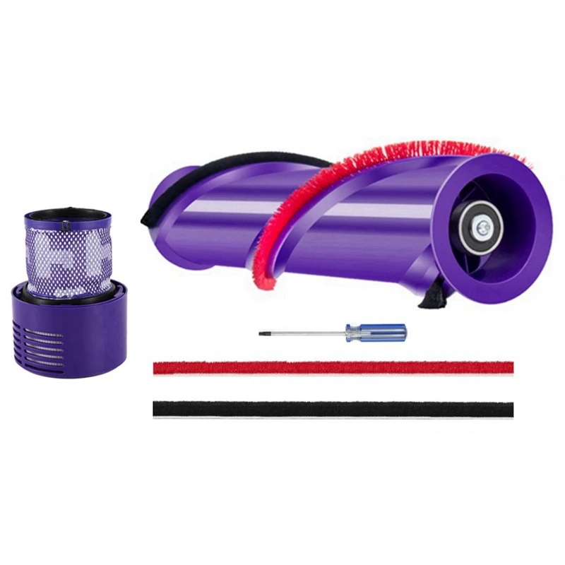 SANQ для Dyson V10 беспроводной пылесос моющийся Hepa-фильтр роликовая щетка и мягкие плюшевые полосы запасные части
SANQ для Dyson V10 беспроводной пылесос моющийся Hepa-фильтр роликовая щетка и мягкие плюшевые полосы запасные части