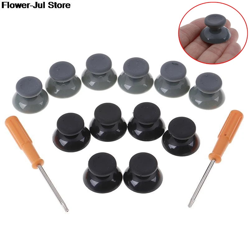 7pcs/set Black Gray 3d Analog Stick for Xbox 360 Controller Thumbsticks Caps for X box 360 Gamepad Repair Parts with Tool
7pcs/set Black Gray 3d Analog Stick for Xbox 360 Controller Thumbsticks Caps for X box 360 Gamepad Repair Parts with Tool