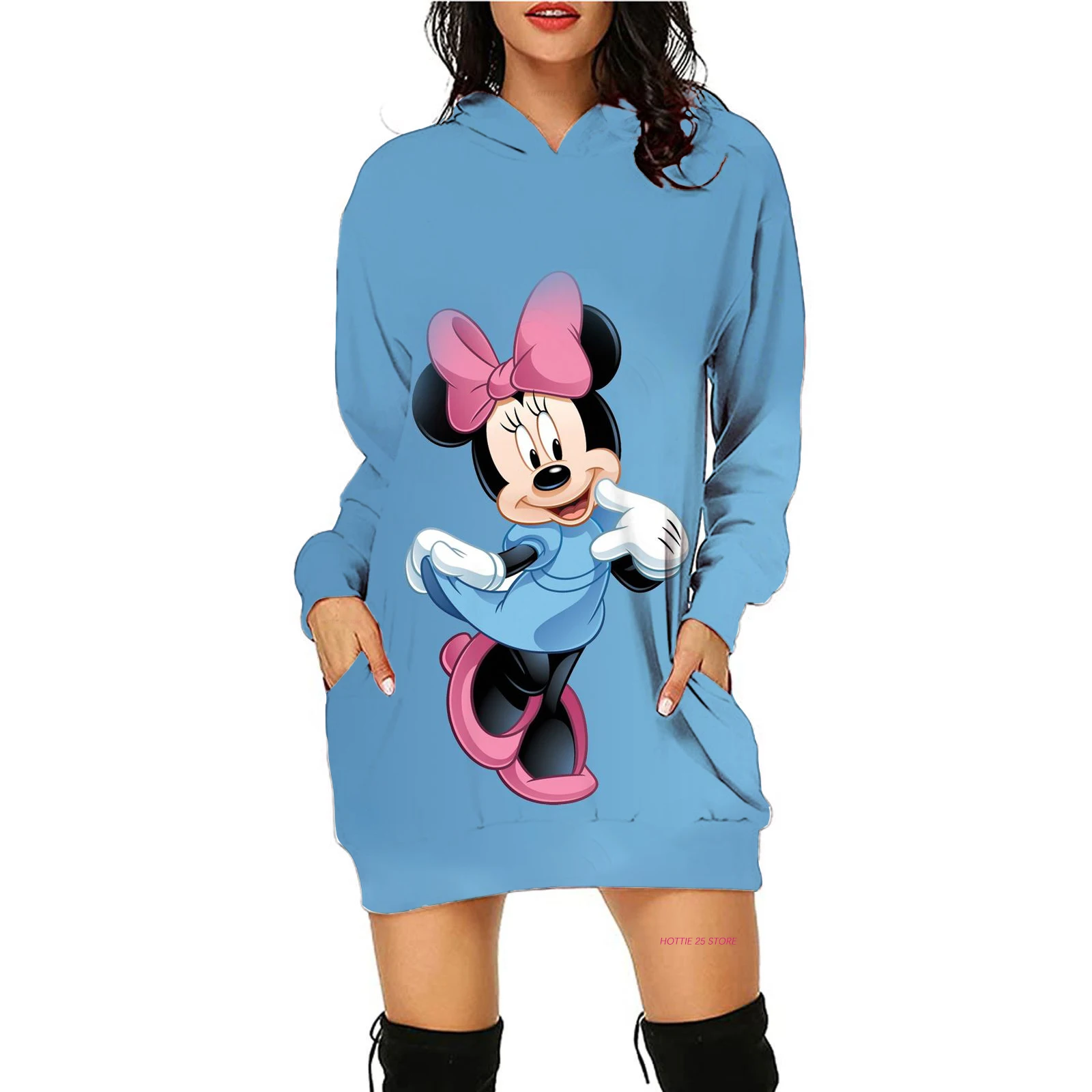 Women's Hoodies Long Dresses Disney Minnie Print Hoodie Sweatshirts Women's Sweatshirts Kawaii Cotton Harajuku Girls
Women's Hoodies Long Dresses Disney Minnie Print Hoodie Sweatshirts Women's Sweatshirts Kawaii Cotton Harajuku Girls