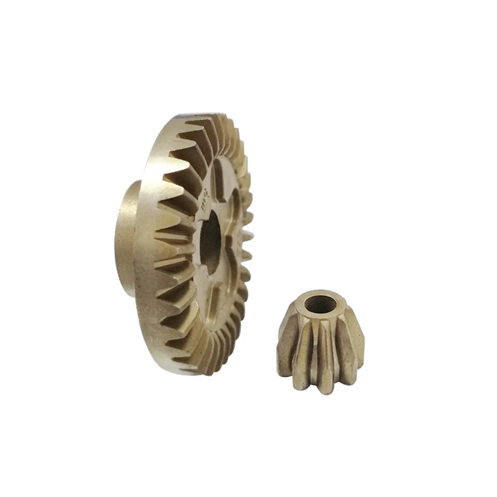Durable Angle Grinder Gear Spiral Bevel Gear 11.6mm 2Pcs Set 45.7mm Helical Teeth Steel Straight Teeth For GWS6-100
Durable Angle Grinder Gear Spiral Bevel Gear 11.6mm 2Pcs Set 45.7mm Helical Teeth Steel Straight Teeth For GWS6-100