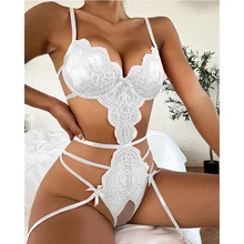 Sexy Lingerine Outfit Japanese Style Underwear Call Night French Maid Summer One Piece Dress Lace Body For Women Hair Clip Toys