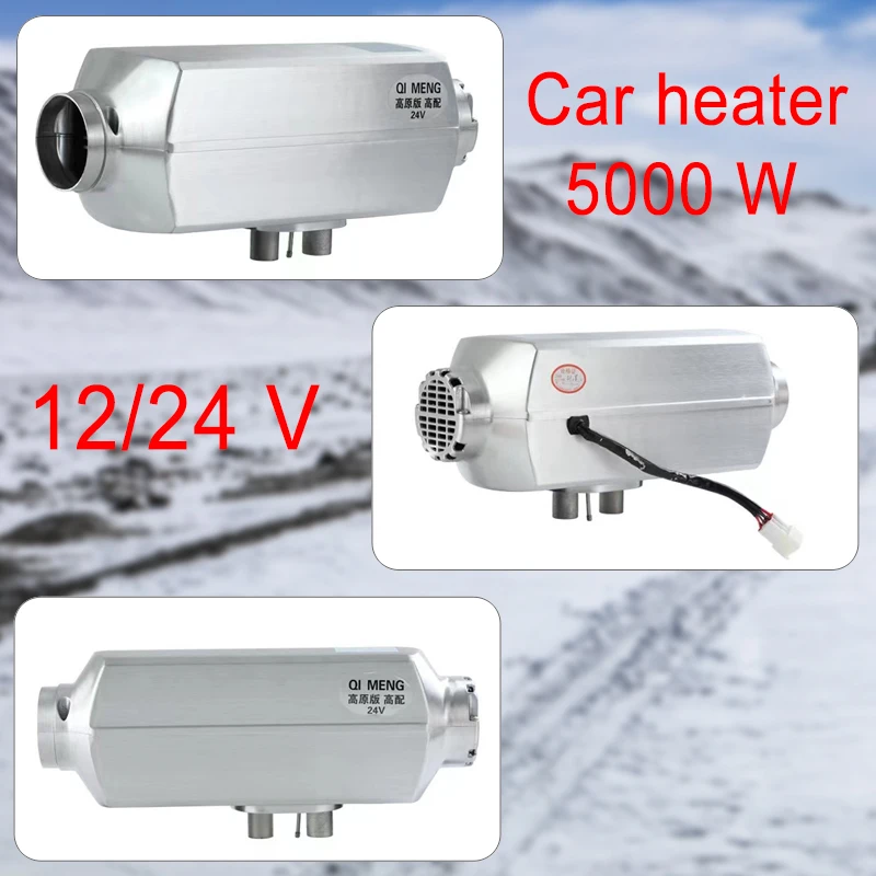 

Car Heater 12V/24v Air Diesel Heater for Bus Auto Boats Yacht Motorhome Trailer Trucks RV 5000W Air Diesel Parking Heater